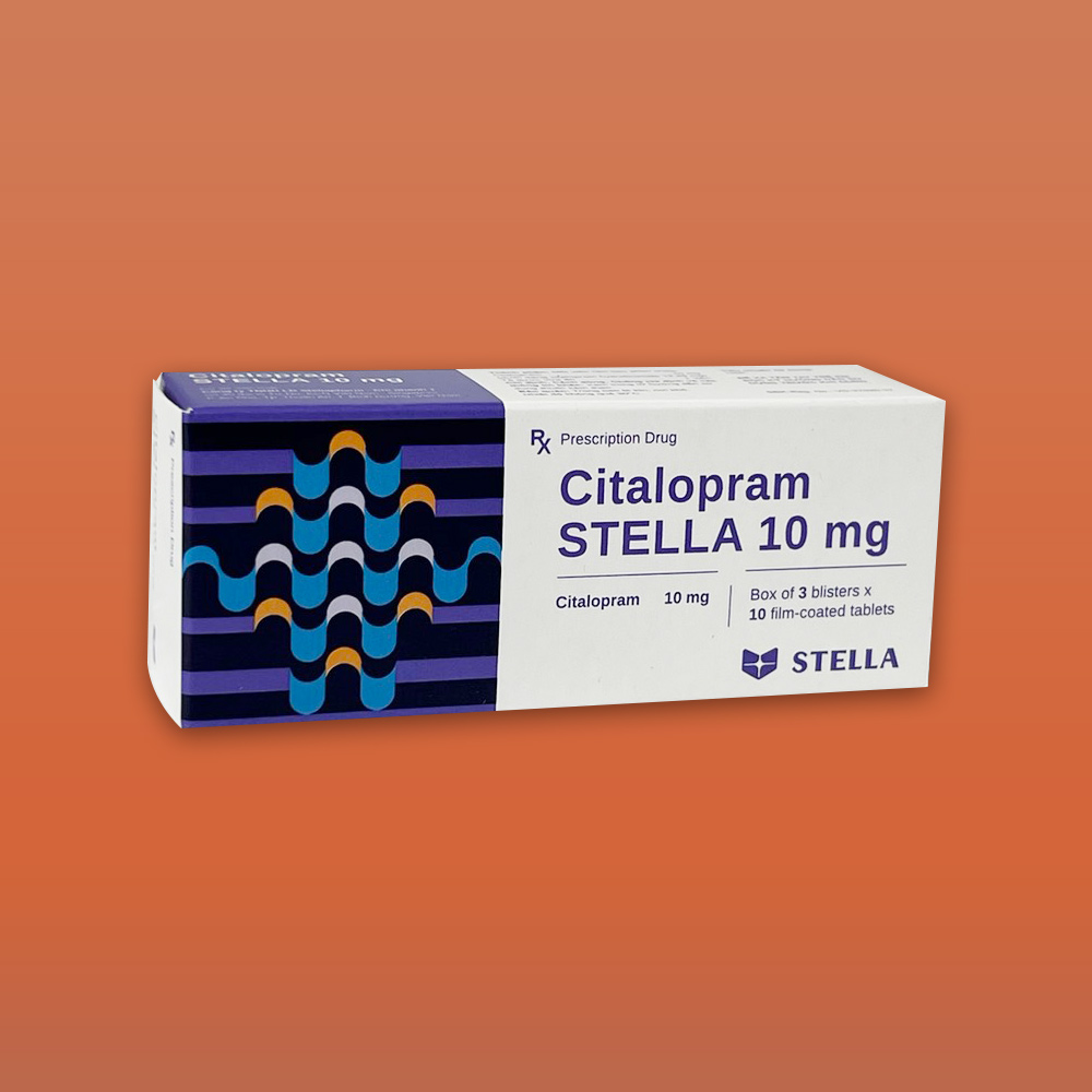 CITALOPRAM STELLA 10 MG (H/30 Viên)